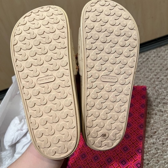 New Tory Burch Star Slide Sandals - Picture 7 of 7